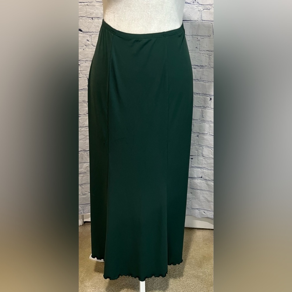 Simonton Says 2 Piece Green Long Sleeve Skirt Set Top Large Skirt Medium - Picture 5 of 9